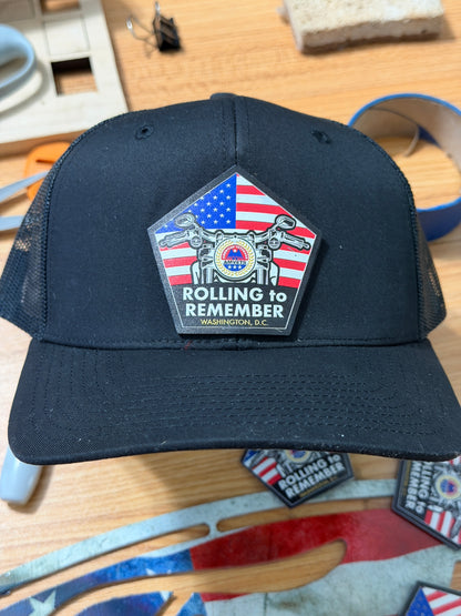 Rolling to Remember Logo UV Patch Hat
