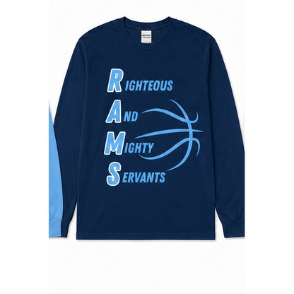 Rams Acronym long-sleeve in navy
