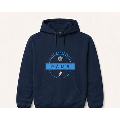 Rams Circle Logo hoodie in navy