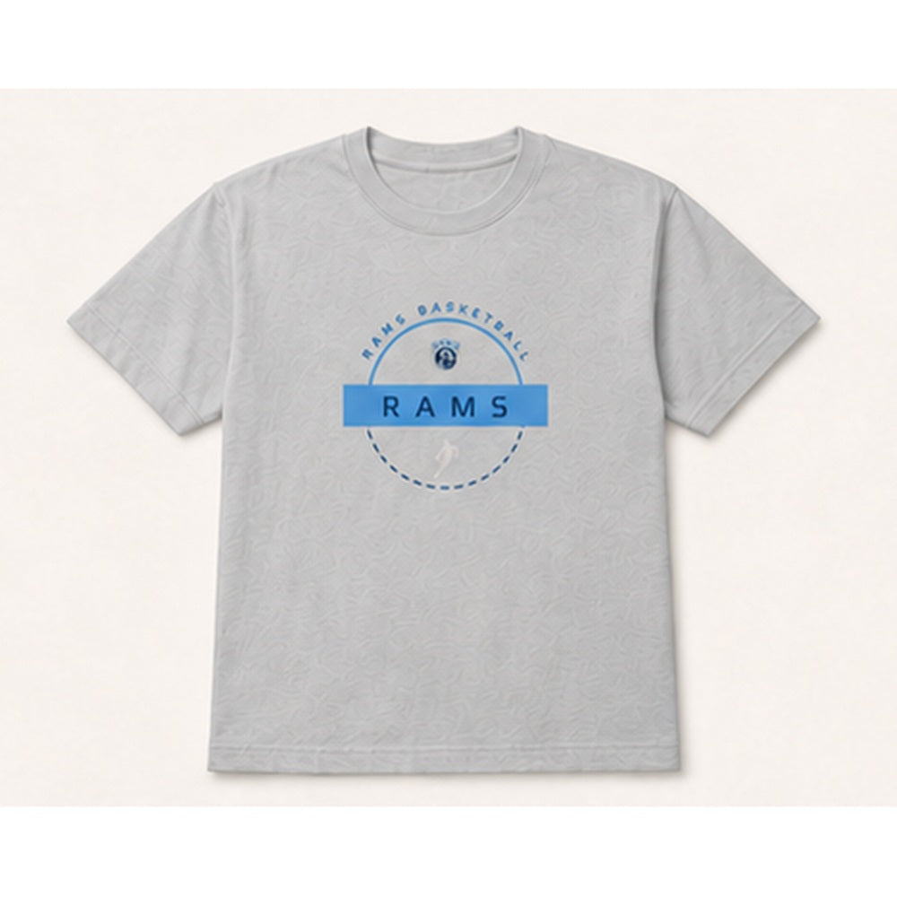 Rams Circle Logo tshirt in light gray
